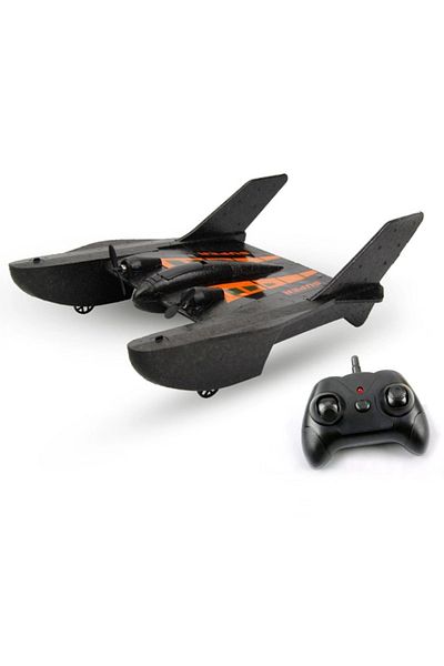 iUni Fx815 Remote Control Airplane, 2.4ghz, Floating On Water, Impact Resistant, Gyroscope