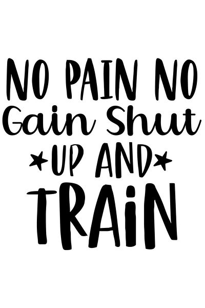 StoryGift Romania Sticker Label 50CM Exterior with the urge to shut up and start training, because without you