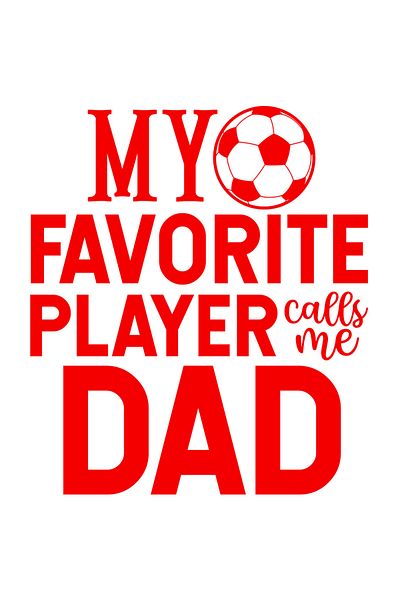 StoryGift Romania 90CM Exterior Adhesive Sticker for a proud football dad with the message "My favorite player"