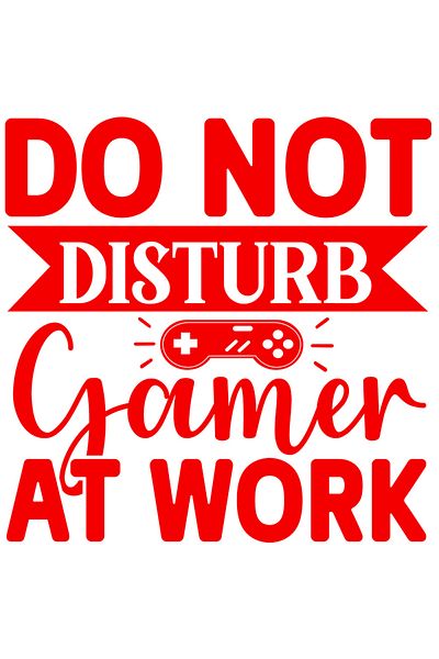 StoryGift Romania Sticker Eticheta 50CM Exterior cu ilustratie afisand un controller si mesajul "Nu deranjati! J