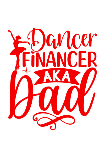 StoryGift Romania Sticker Exterior pentru tatii care finanteaza dansul fetelo...