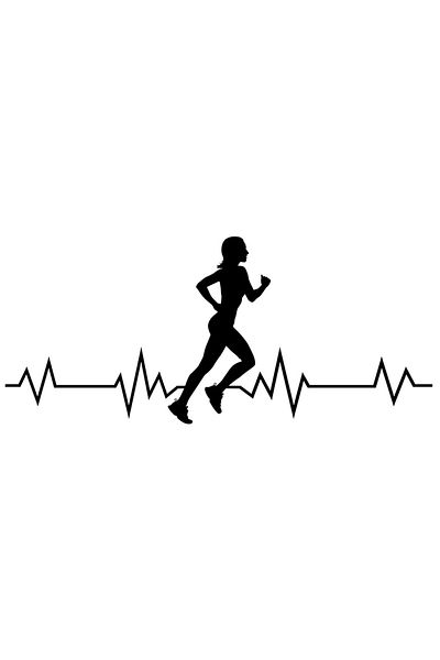 StoryGift Romania Sticker Exterior cu o fata care alearga - cardio sport efort arderea caloriilor , Vinyl Ne