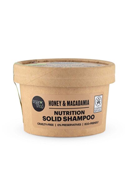 organic shop شامبو مغذي بالعسل والمكاديميا