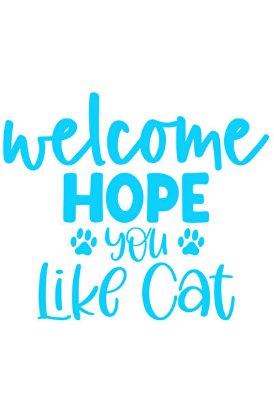 StoryGift Romania Sticker Eticheta 40CM Exterior pentru iubitorii de pisici c...