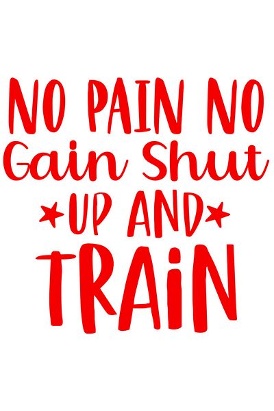 StoryGift Romania Sticker Label 40CM Exterior with the urge to shut up and start training, because without you