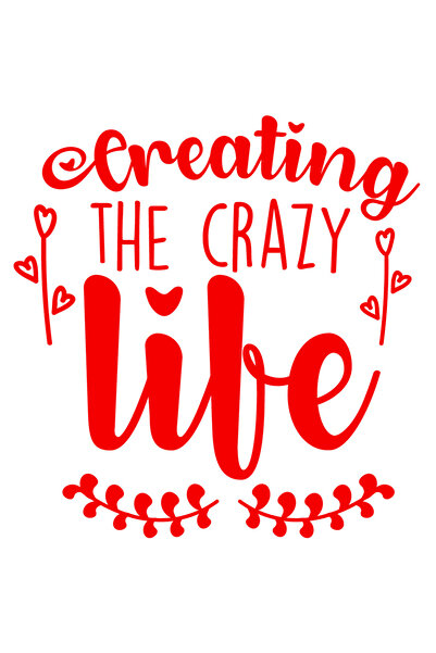 StoryGift Romania Sticker Eticheta 40CM Exterior cu mesaj in engleza "Creatin...