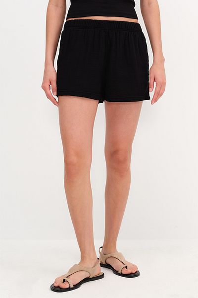 Addax Elastic Waist Shorts Sh13852