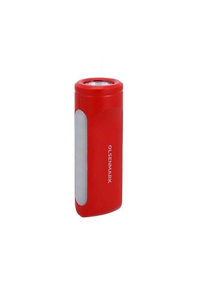 Olsenmark Rechargeable Led Torch & Lantern | 1200mah, 1w Torch 5w Light, 6–4h Use, Compact & Portable