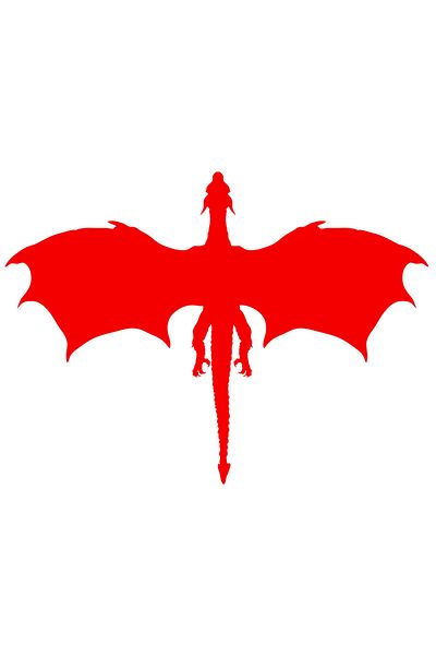 StoryGift Romania Sticker Adeziv 90CM Exterior cu un dragon care zboara in inaltul cerului , Vinyl Rosu, 90 cm