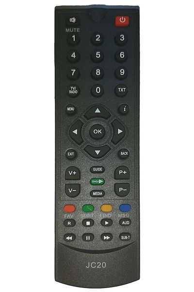 OEM Remote control for Digi cable JC20 - blue