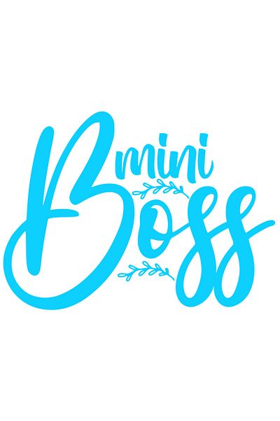 StoryGift Romania Sticker Eticheta 40CM Exterior pentru cei care se cred sefi/patroni cu textul "Mini boss" , Vi