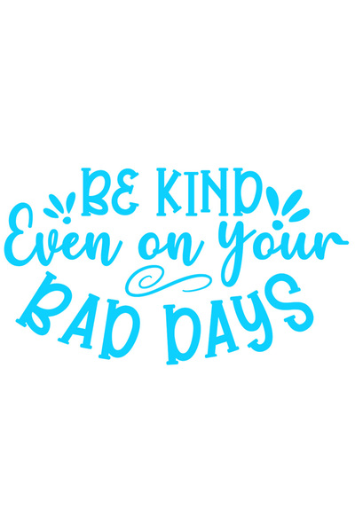 StoryGift Romania Sticker Exterior cu mesaj care te indeamna sa fii bun chiar...