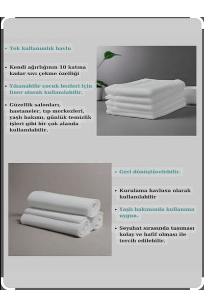 BB Cosmetic Disposable 1 Kg 40x80 Towel