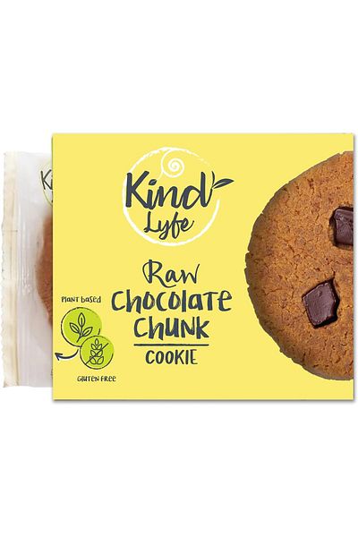 Kind Lyfe The Raw Chocolate Chunk Cookie | Plant Based | Gluten Free | Vegan