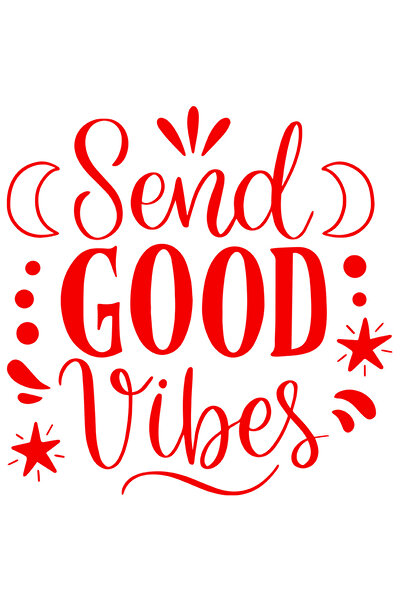 StoryGift Romania Sticker 70CM Exterior with the message in English "Send goo...