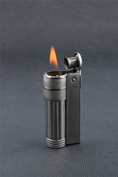 Genel Markalar Orijinal Avusturya Yapımı Benzinli Muhtar Çakmağı Krom Renk 10...