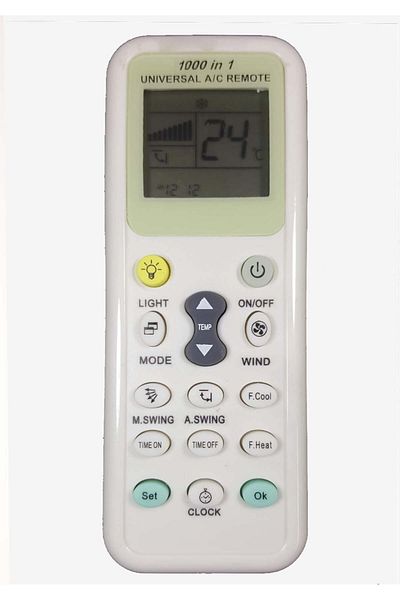 OEM Remote control for Tel Air ConditioningAC Honsen -1000 codes