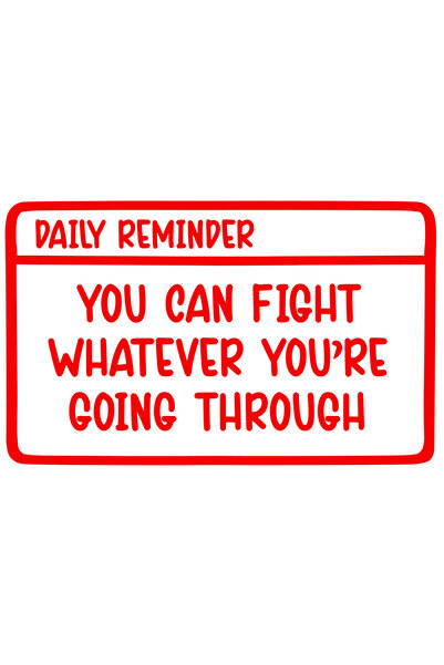 StoryGift Romania Sticker Exterior cu text motivational din care reiese ca te...