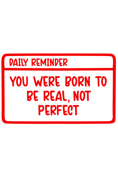 StoryGift Romania Sticker Autocolant 70CM Exterior cu text motivational de aducere aminte "You were born to be r