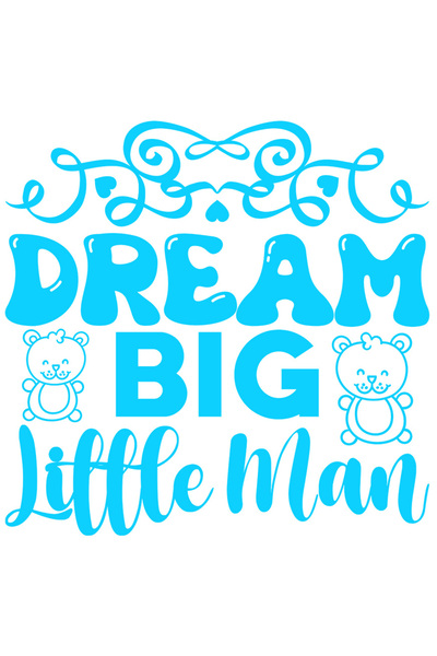 StoryGift Romania Sticker Eticheta 40CM Exterior cu mesajul in engleza "Dream...