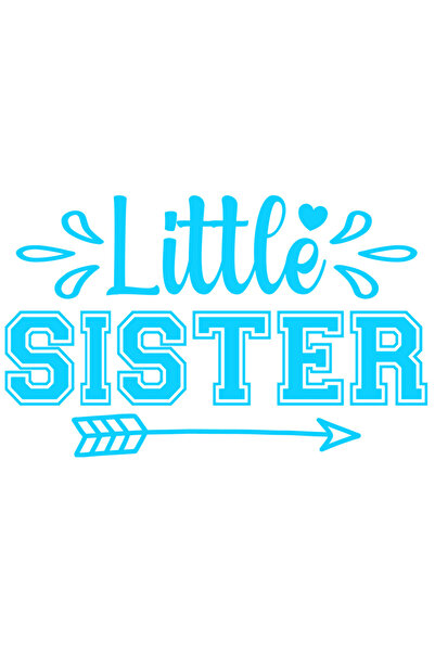 StoryGift Romania Sticker Autocolant 70CM Exterior pentru o surioara mai mica...