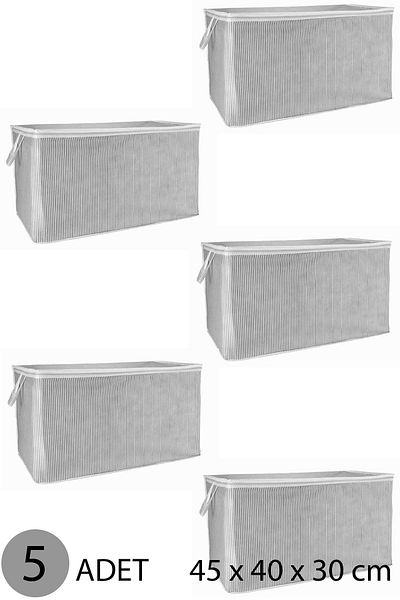 Jusso Sweater Bag Mini Bag 45x40x30 Cm Gray - 5 Pieces