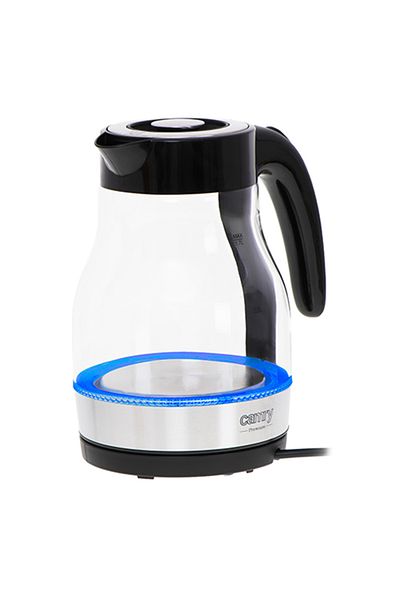 CAMRY Kettle Cr 1300, 2200 W, 1.7 L, Black/transparent