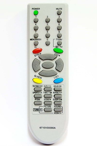 OEM Remote Control 6710V00090A Compatible with LG and GoldStar