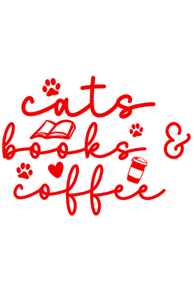 StoryGift Romania Sticker Autocolant 70CM Exterior cu labute si textul "Cats,...