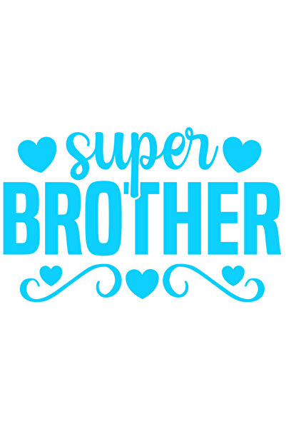 StoryGift Romania Sticker Autocolant 30CM Exterior pentru un frate iubit cu m...