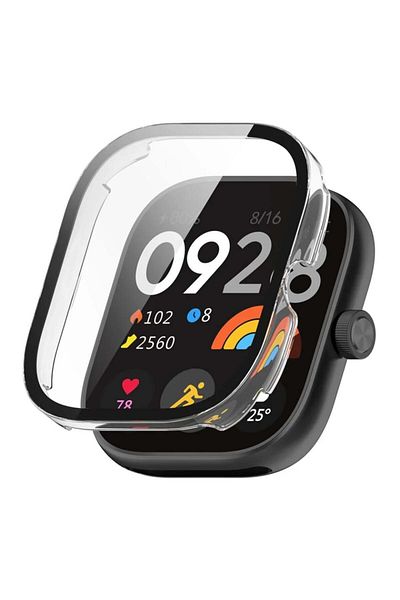 SKYDDAR INNOVATION 360° Ultra-Thin Anti-Shock Protective Case for Xiaomi Redmi Watch 4, Full Screen - Transparent