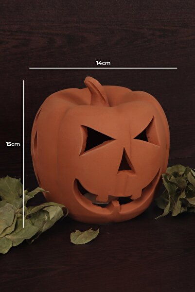 proclis Balkabağı Cadılar Bayramı Halloween Kabak Mumluk, Kabak Mumluk Cadıla...