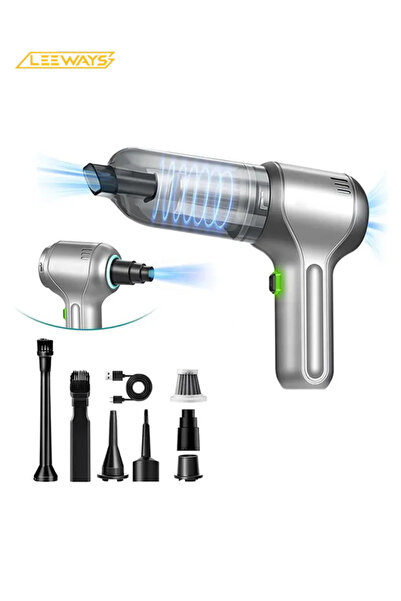 leeways Hl-122 12000pa Vakum Ve Üfleme Fonksiyonlu Katlanabilir Elektrikli Ar...