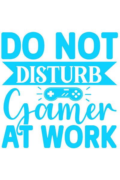 StoryGift Romania Sticker Eticheta 50CM Exterior cu ilustratie afisand un controller si mesajul "Nu deranjati! J