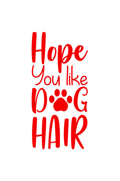StoryGift Romania Sticker Adeziv 90CM Exterior cu textul "Hope you like dog h...