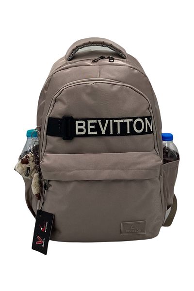Bevitton Bvt-34200 Mink School Bag Αδιάβροχο ύφασμα Unisex Σχολικό σακίδιο