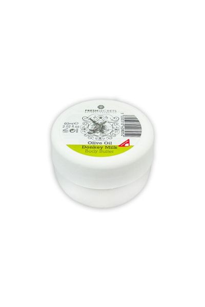 Fresh Secrets Unt de corp cu lapte de măgăriță și ulei de măsline, testat dermatologic, 60ml