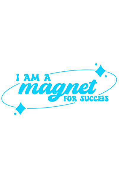 StoryGift Romania Sticker Autocolant 30CM Exterior cu mesajul "I am a magnet ...