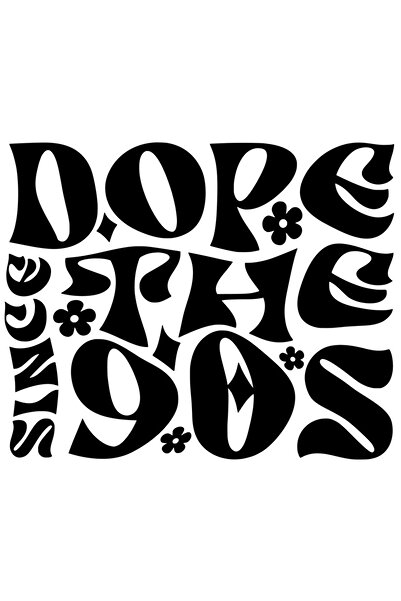 StoryGift Romania Sticker Eticheta 40CM Exterior cu floricele si mesajul "Dop...