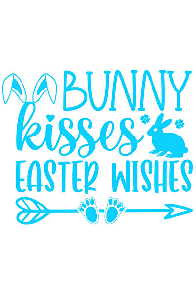 StoryGift Romania Sticker Exterior cu iepuras si cu textul in engleza "Bunny ...