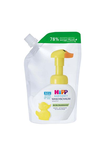 Hipp Babysanft Hand Washing Foam Spare Bag 250 ml