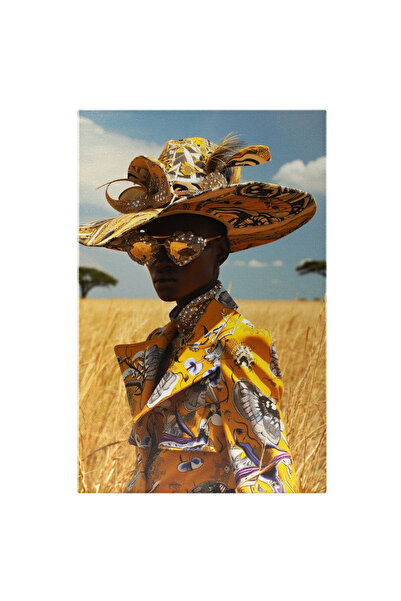 StoryGift Romania Tablou Canvas Lanul De Grau Cu Cer Senin In Care Se Afla O ...