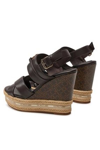 U.S. Polo Assn. us polo assn women's espadrilles AYLIN016 brown