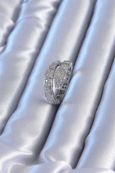 Store VIP Series Silver Color Snake Model Women's Ring