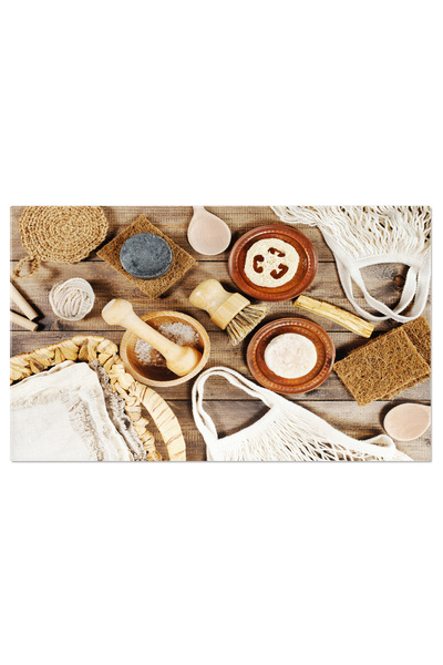 StoryGift Romania Tablou Canvas - Zero Waste: Accesorii De Curatenie Ecologice