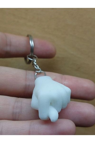 ADURĞUT Nah Keychain and Bag Charm Accessory Gift Funny 3 Piece