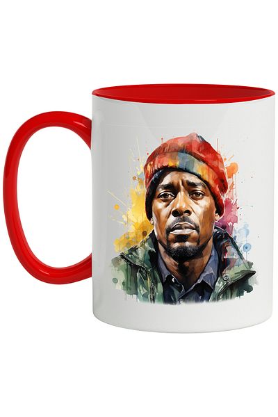 StoryGift Romania Mug With Nate Dogg, Celebrity, Rapper, Musical Artist, Multicolor 330 ml, Ceram, With ,STG.