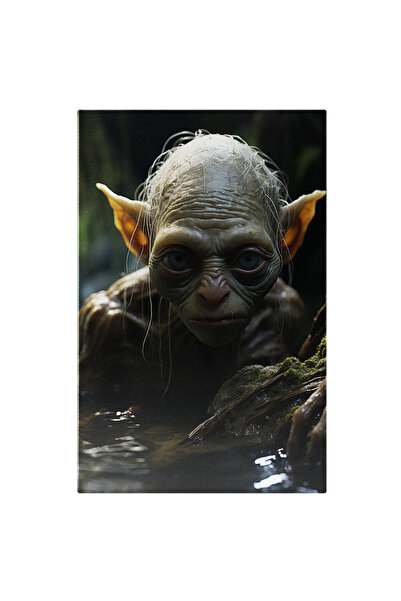 StoryGift Romania Tablou Canvas: Portret Yoda Tanar Războiul Stelelor Filme S...