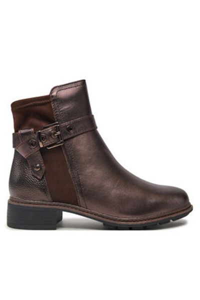 Tamaris tamaris women's ankle boots 1-25425-43 brown
