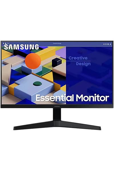 Samsung 24" Essential Monitor S3, FHD (1920x1080), 75Hz Refresh Rate & 5ms Response Time, IPS